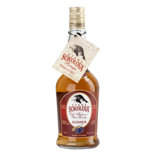 STARA SOKOLOVA Sljivovica [Plum Brandy] KOSHER