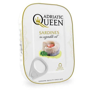 ADRIATIC QUEEN Sardines in Vegetable Oil